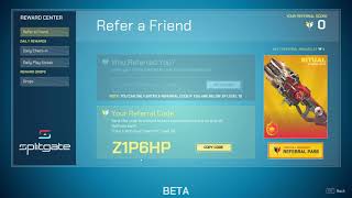 referral code for Splitgate