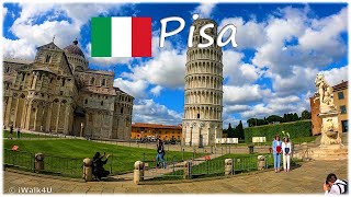 🇮🇹 Pisa Italy Tuscany Walk 4K 🏙 4K Walking Tour ☀️  🇮🇹 (Sunny Day)