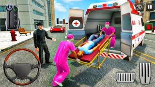 Rescue Roof Ambulance Van Driving Simulator - Rescue Car Driving - Android Gameplay screenshot 4