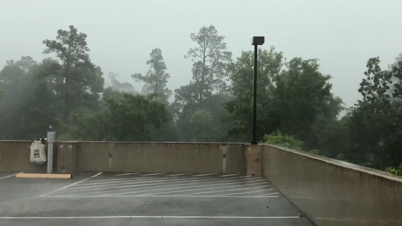Powerful Thunderstorm The Woodlands Texas May 27th 2020 YouTube