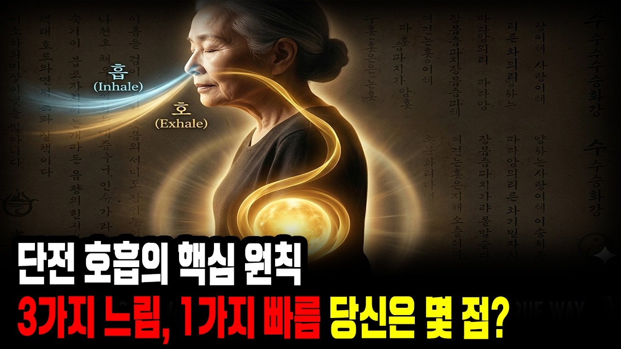 단전 호흡의 핵심 원칙|3가지 느림, 1가지 빠름 당신은 몇 점?ㅣ단전호흡ㅣ숨의 예술 - YouTube