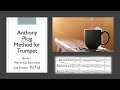 Trumpet warmup anthony plog method for trumpet  book 1 warmup exercises and etudes 1i1a