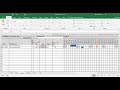 Enting activities into FastGantt