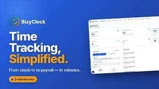 BizyClock — Simple Time Tracking & Job Costing for Small Business