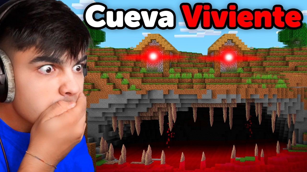 Comprobé el Misterio de la Cueva Viviente en Minecraft que es Real
