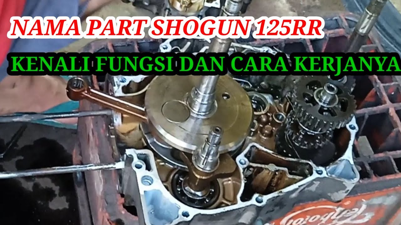 Bongkar Full mesin Shogun 125RR
