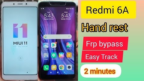 Redmi 6a hard reset FRP bypass // Google account bypass Without pc ( 2025 )