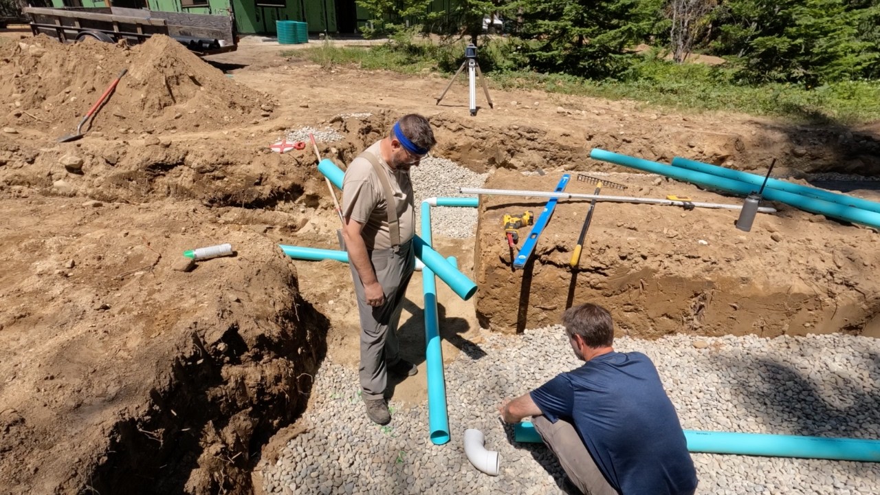 Field Installation Installing Our Own SEPTIC SYSTEM - Part Two: The Leach Field - YouTube