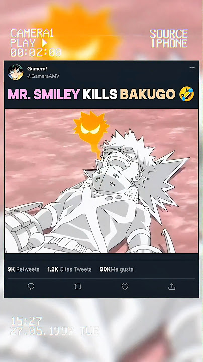 MR. SMILEY KILLS BAKUGO 🤣💥 | #myheroacademia #edit #mha #amv #anime