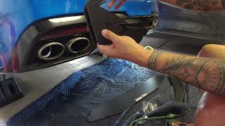 2018 Kia Stinger GT- Shark Racing Rear Diffuser Install