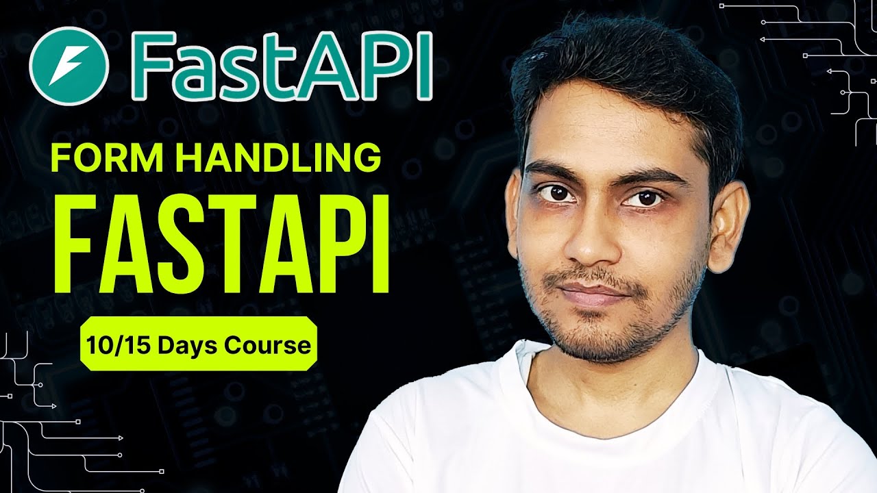 Form Handling in FastAPI Learn FastAPI in 15 Days Course for beginner ...