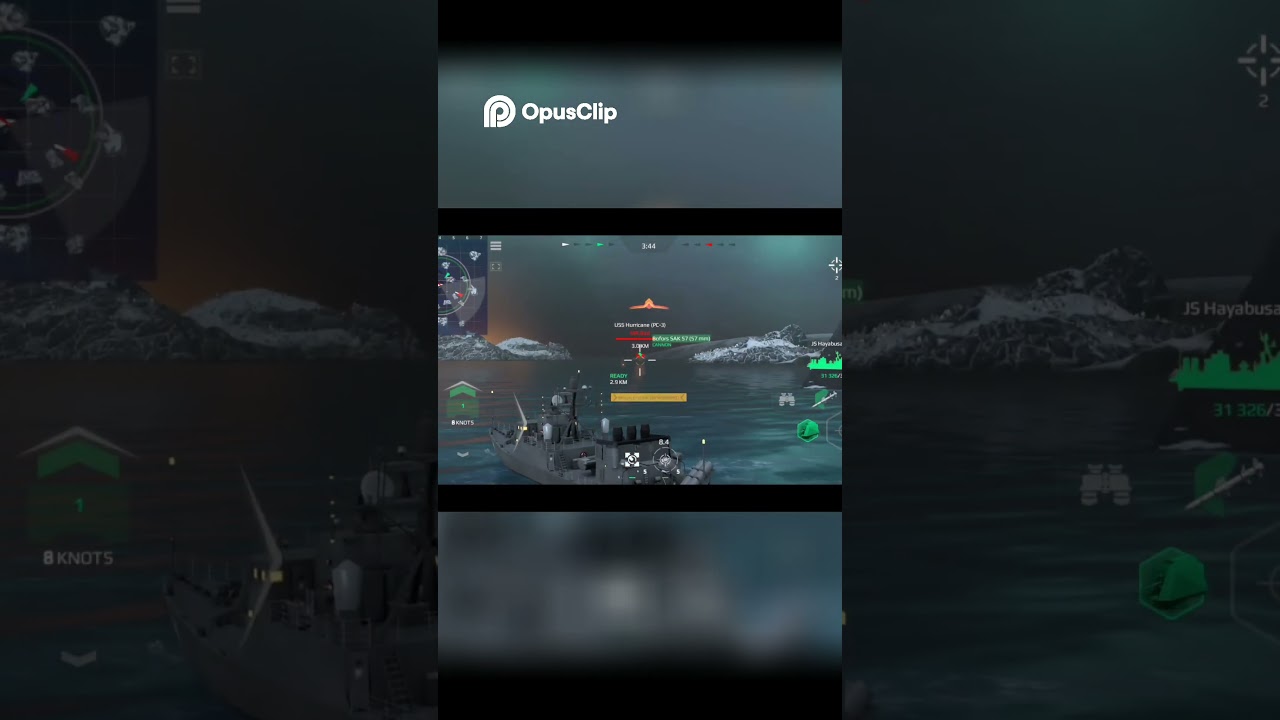 JS Hayabusa DOMINATES the Seas 🌊💥 | Modern Warships PvP