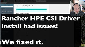 Rancher HPE CSI Driver Install had issues! We fixed it.