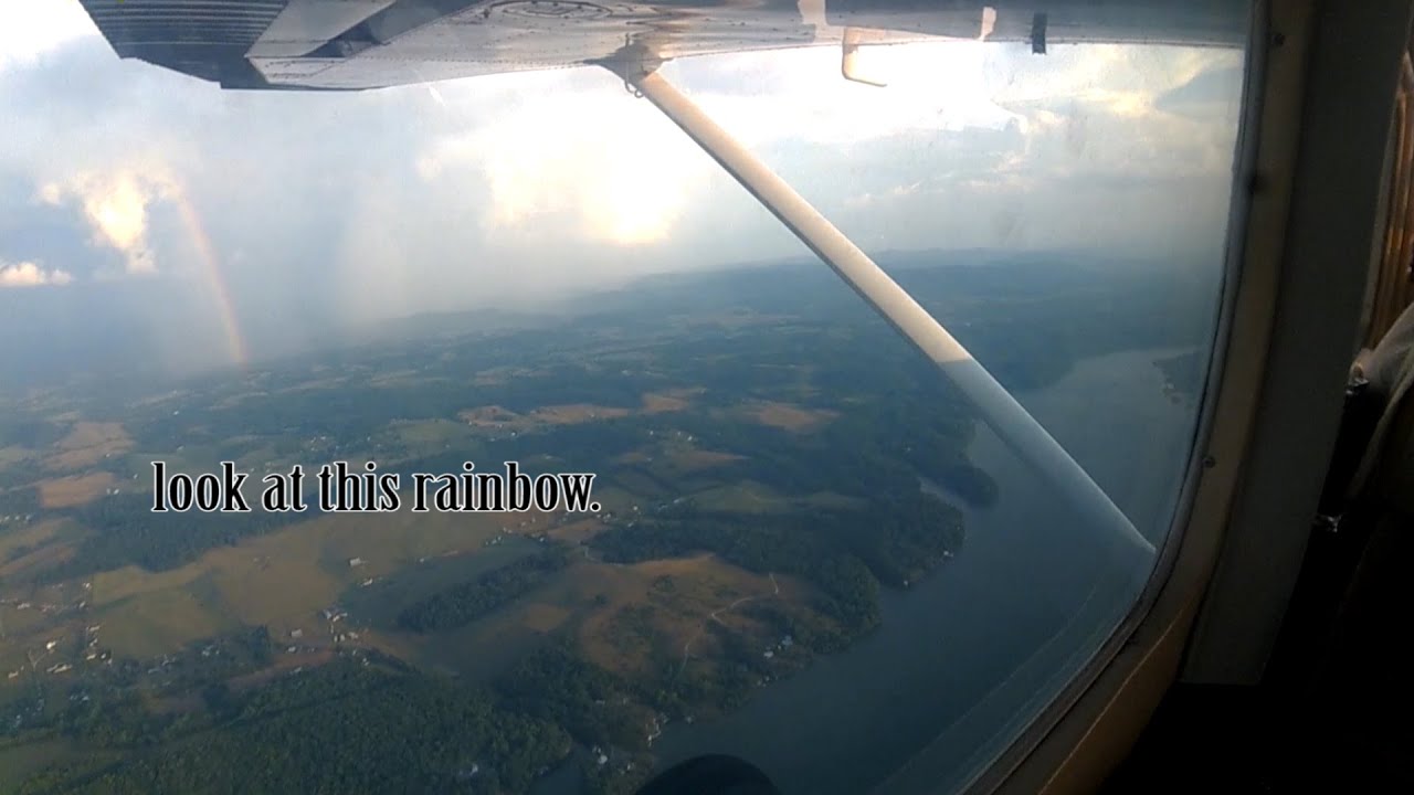 Cessna 172 flight over Blacksburg & Virginia Tech campus YouTube