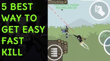 MINI MILITIA : BEST WAY TO KILL YOUR OPPONENT FAST
