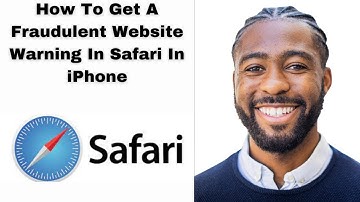 How To Get A Fraudulent Website Warning In Safari In iPhone