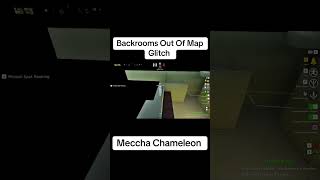 Meccha Chameleon Backrooms Out Of Map Glitch #Mecchachameleon #mecchachameleonglitch #fyp
