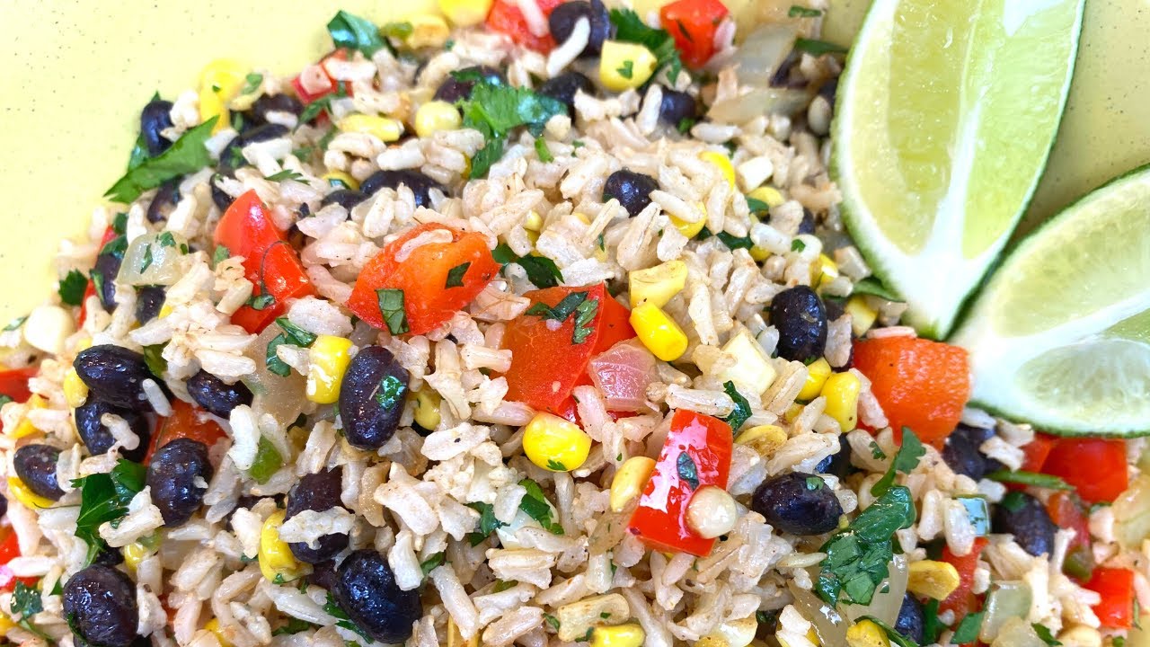 EASY SOUTHWEST RICE BOWL HEALTHY AND DELICIOUS YouTube