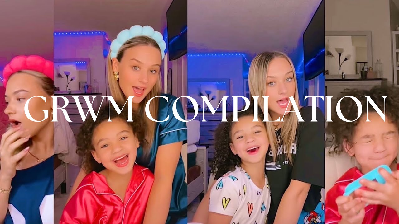 GIANNA JOYCE AND ARIANNA GRWM COMPILATION! 💕💄 - YouTube
