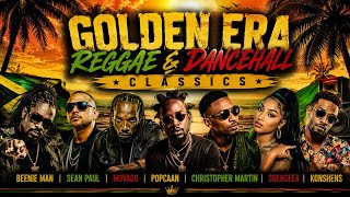 Golden Era Reggae & Dancehall Classics  🔥 | Beenie Man, Sean Paul, Popcaan, Shenseea,