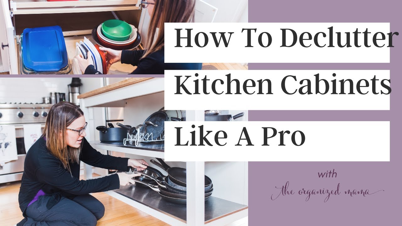 How To Declutter Your Home Like A Professional: Kitchen - YouTube