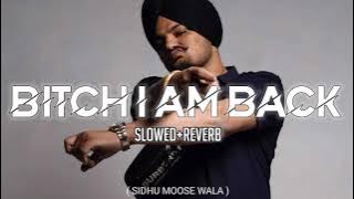 Bitch I'm Back (Slowed   Reverb) - Sidhu Moose Wala || Different Slowed