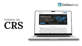 Tutorial – How to apply for CRS conversion into XML Format with OnlineKorp