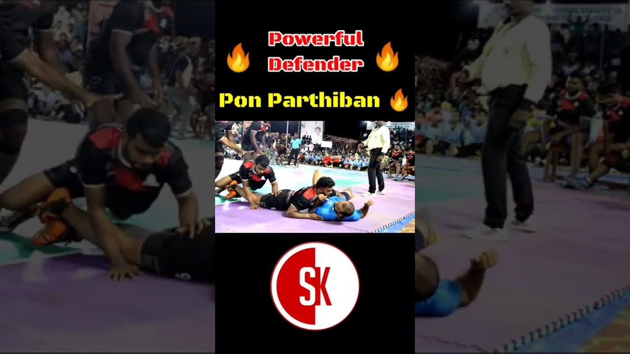 🔥 powerful defender Pon Parthiban🔥 