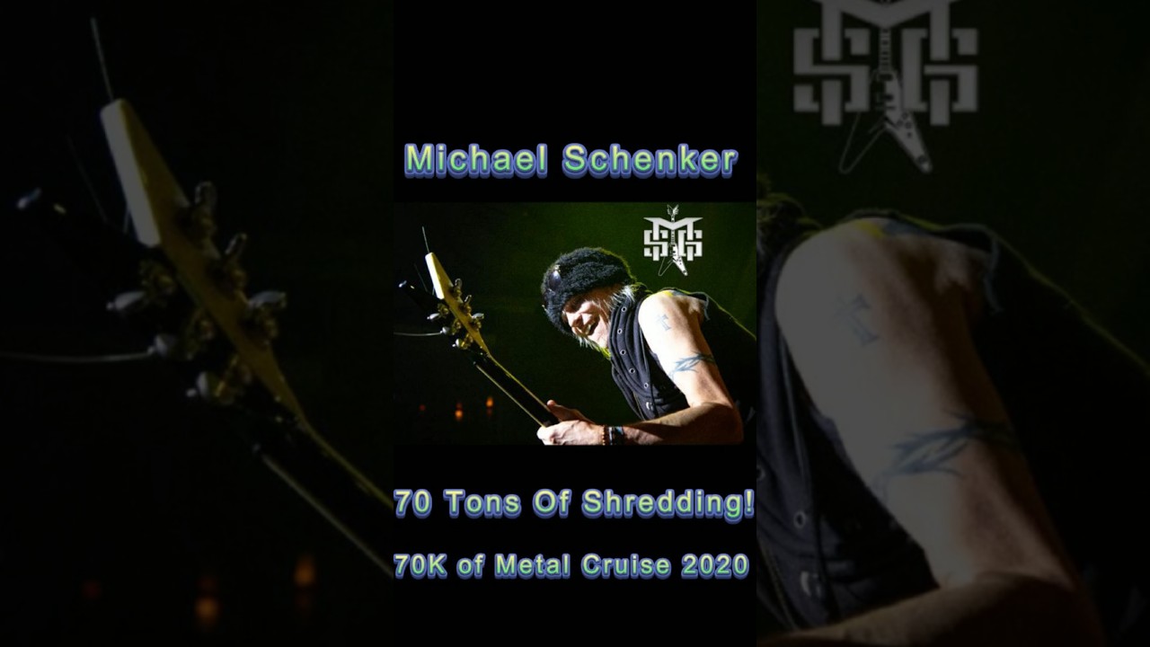 Michael Schenker SHREDDING at sea!