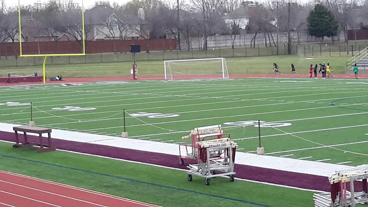 Danielle Pringle RT Hill 200m  Loos Stadium TC Mar...