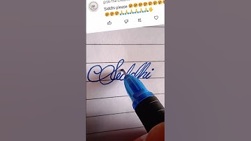 Siddhi name write in cursive writing #beautiful#cursive#handwriting#shorts#clips#feeds