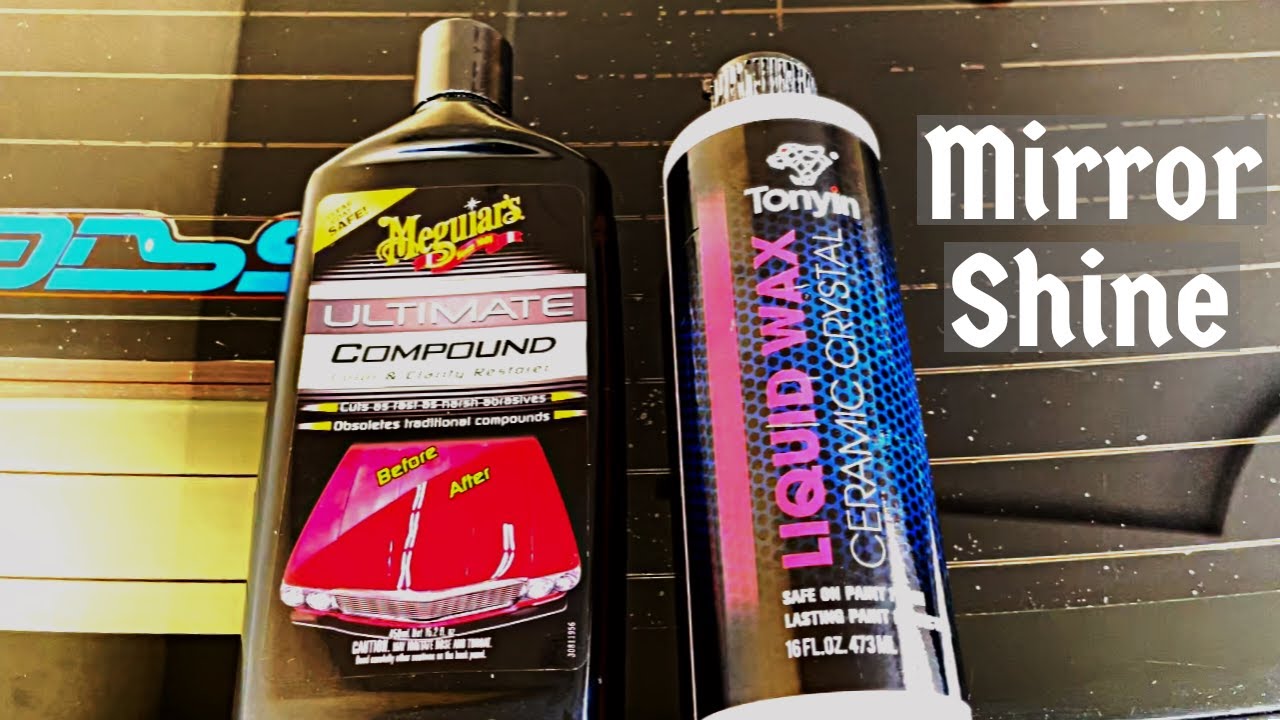 Meguiars Ultimate Compound Polish Tonyin Ceramic Liquid Wax Review