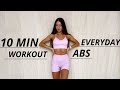 10 min intense everyday workout  get visible abs