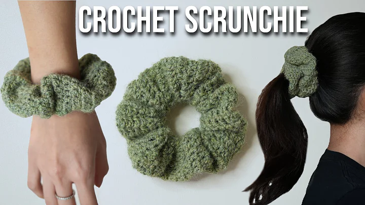 Easy Crochet Scrunchie Tutorial for Beginners