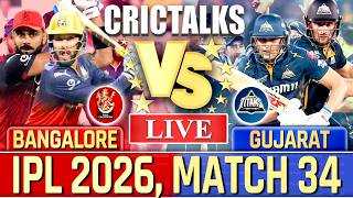 Live: RCB vs GT Live Match Today, IPL 2026 Live Cricket Score &amp; Commentary, Bangalore vs Gujarat