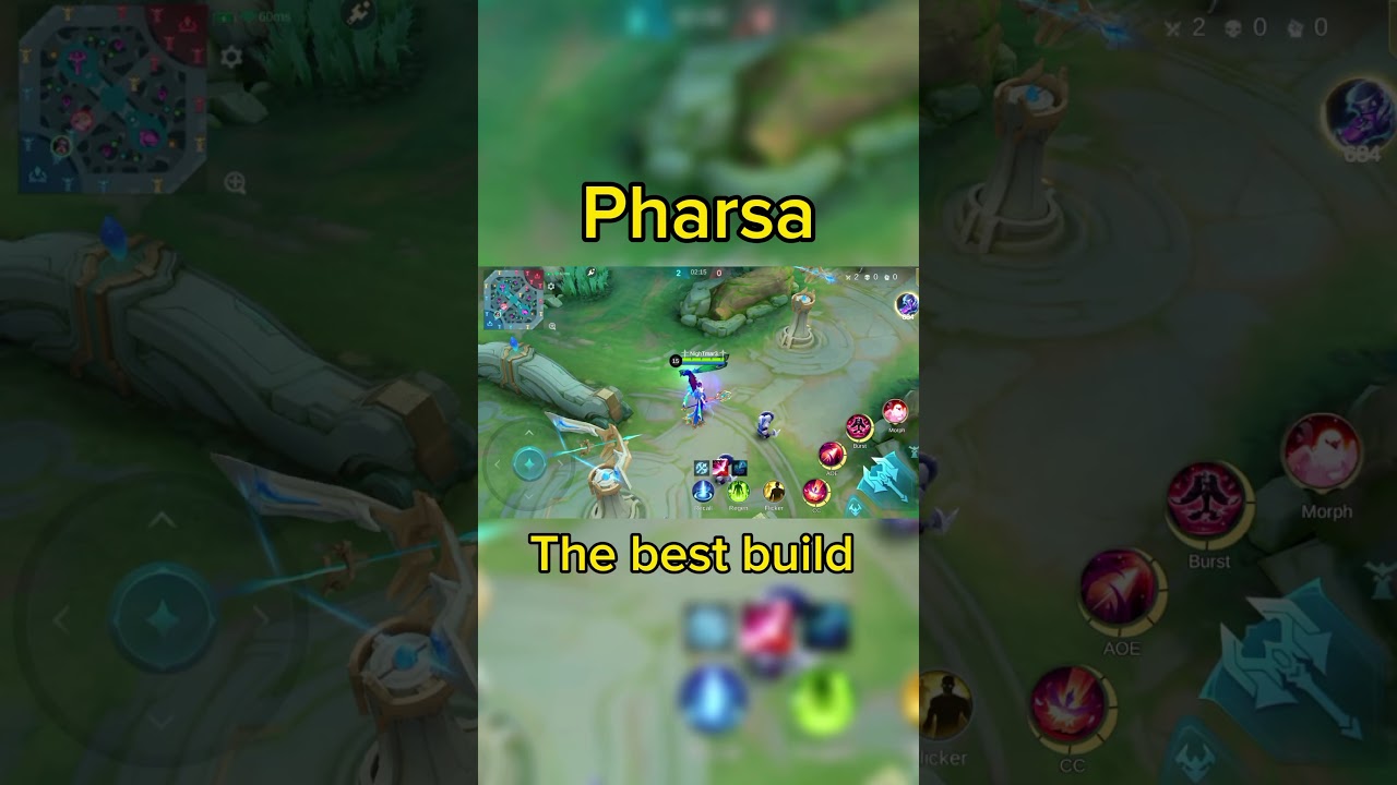 Pharsa the best build. 