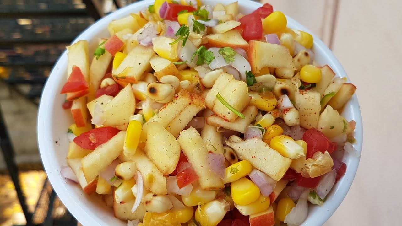 Sweet Corn Salad Recipe In Kannada YouTube