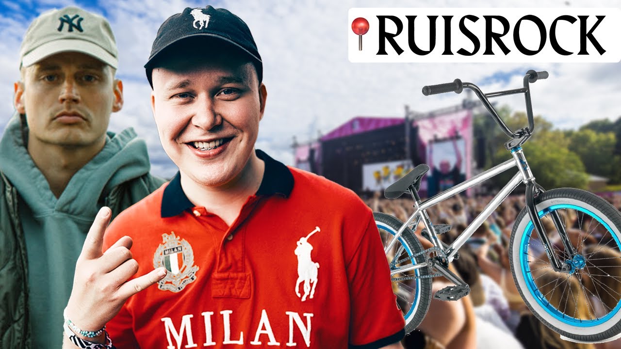 Gettomasan kanssa BMX temppuja Ruisrockin bäkkärillä | RUISROCK 2024 VLOG