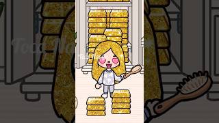 I make gold out of my golden hair💰🤑 #shorts #tocaboca #tocalifeworld #youtubeshorts #viral #fyp