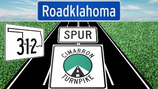 OK-312, Spur of the Cimarron Turnpike, Roadklahoma '21