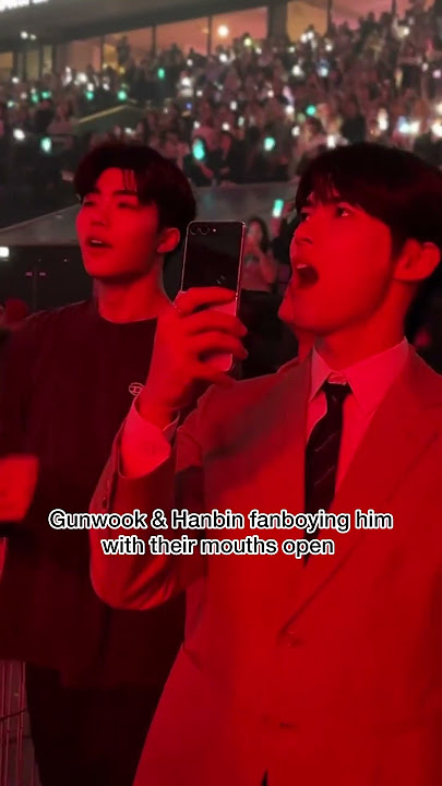 Gunwook & Hanbin’s reaction to Taemin Move is priceless #gunwook #hanbin #taemin #zb1 #shorts #kpop