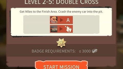 Bridge Construction The Walking Dead 2-5 Double Cross Gold Badge