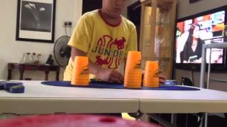 Sport Stacking Cycle:My First 6!!!!!