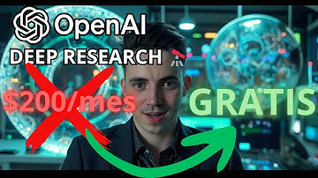 🔭 DEEP RESEARCH de OpenAI GRATIS! NO pagues ChatGPT PRO | TUTORIAL PASO A PASO