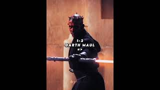 Darth Plagueis Vs. Darth Maul Star Wars