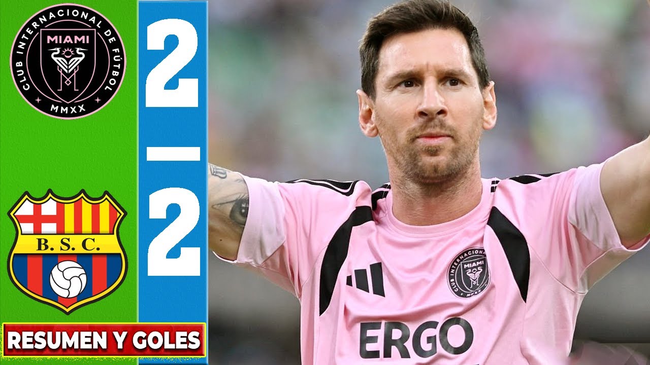 Inter Miami vs Barcelona SC 2-2 Resumen Y Goles | Amistoso 2026 HD