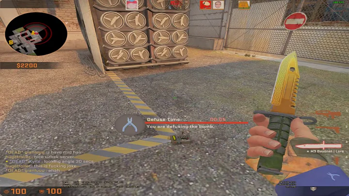 Lvl 10 FaceIt Ninja defuse