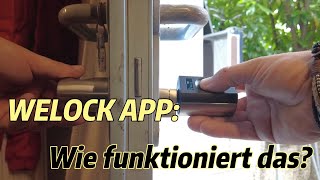 WELOCK APP:Wie funktioniert das? screenshot 3