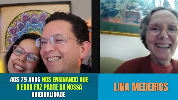 Aos 79 anos LINA MEDEIROS, nos ensina que o erro, ...
