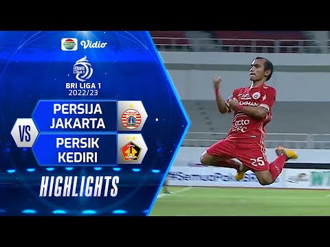 Highlights - PERSIJA Jakarta VS PERSIK Kediri | BRI LIGA 1 2022/2023